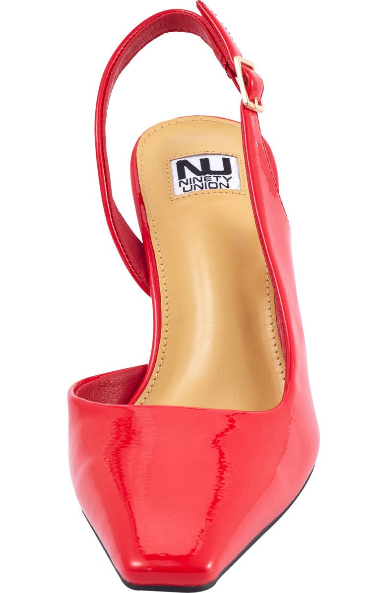 NINETY UNION Rain Slingback Pump, Alternate, color, Red
