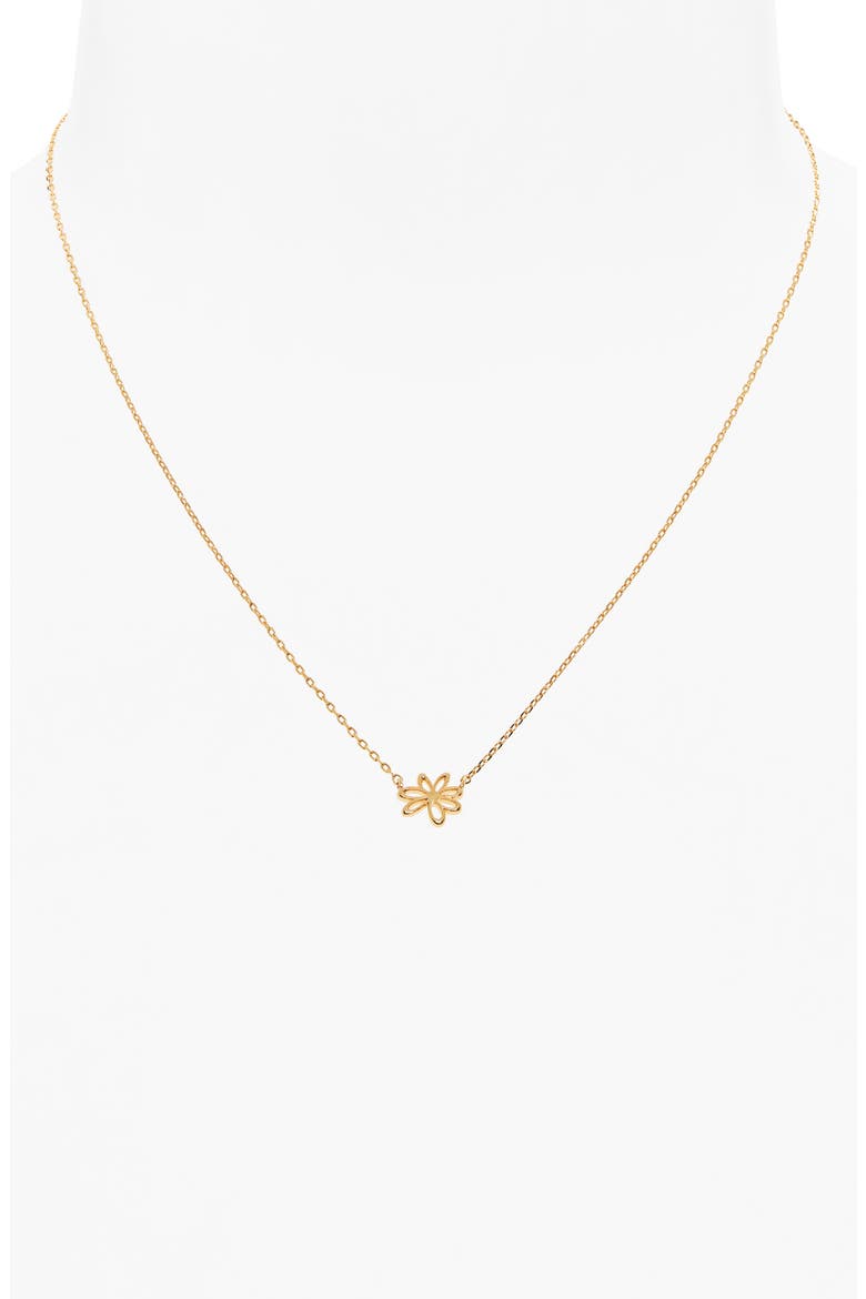 Wildflower Pendant Necklace, Alternate, color, GOLD