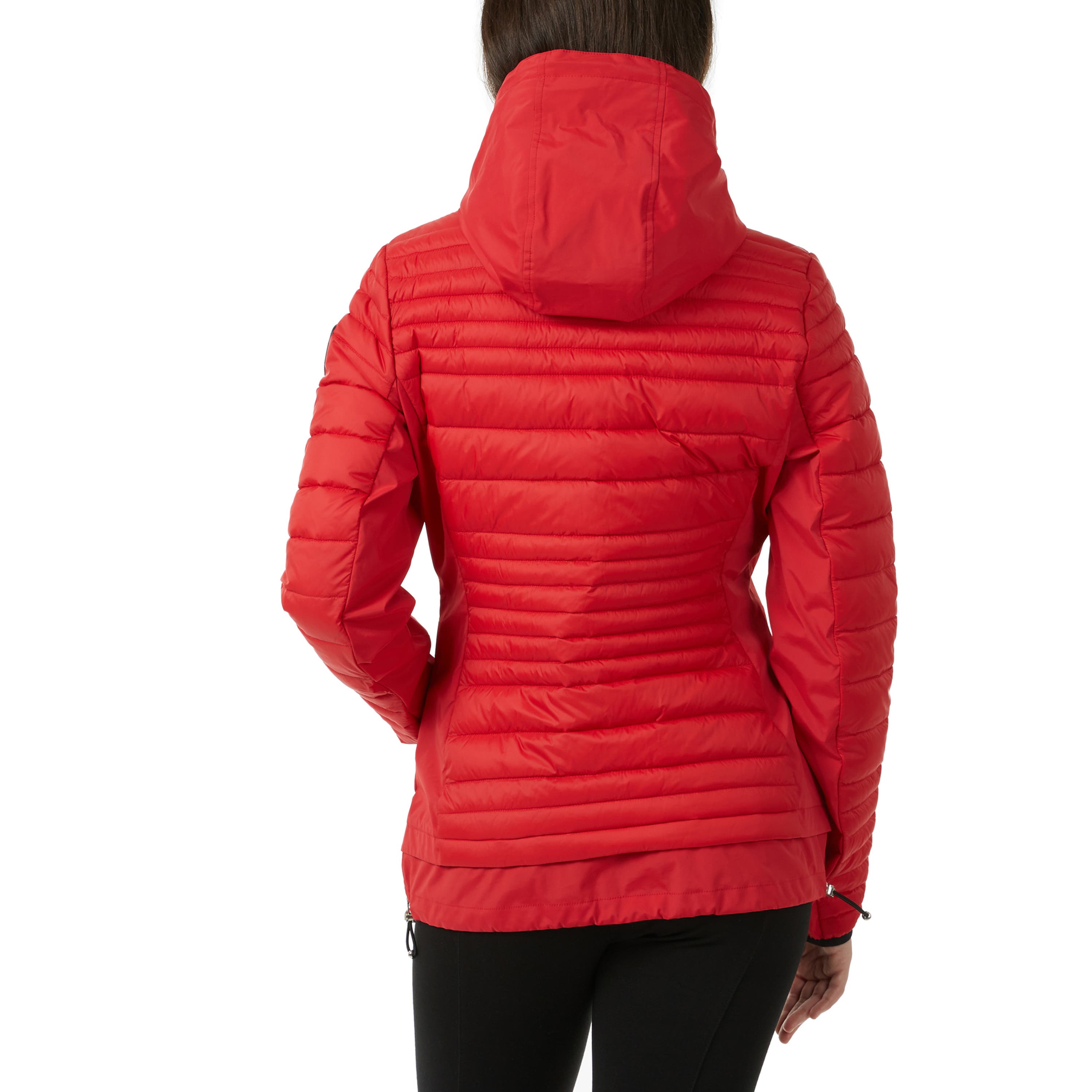 Makani Channel Quilted Light Weight Mixed Media Jacket - image 2