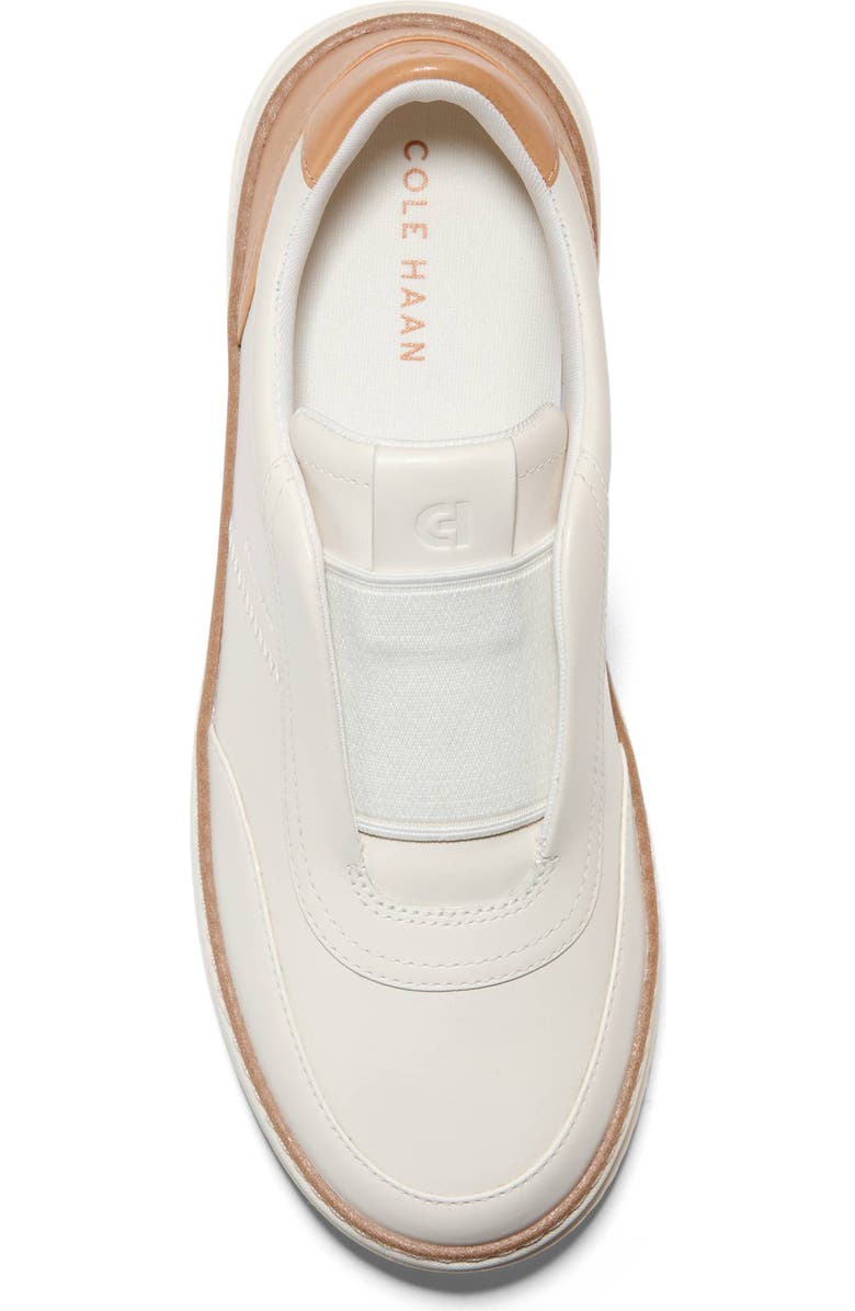 Cole Haan GrandPrø Maxfield Slip-On Sneaker, Alternate, color, Ivory/ Biscuit/ Ivory