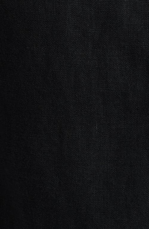 Alex Crane  Playa Linen Button-down Shirt In Night