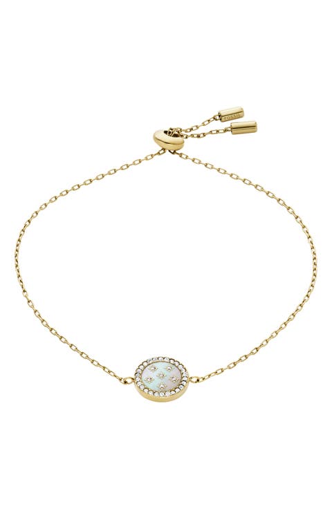 Merrit Mother-of-Pearl Slider Bracelet