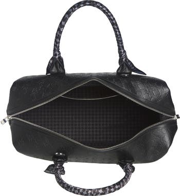 AMIRI ブラック MA Quad レザー ダッフルバッグ AMIRI MA Quad Debossed Leather Duffle Bag | Nordstrom