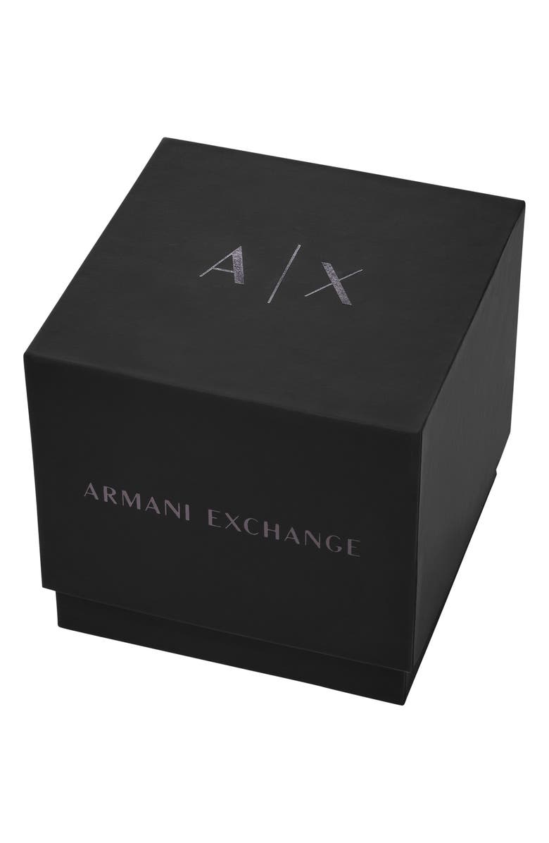 AX Armani Exchange Bracelet Strap Chronograph Watch, 44mm, Alternate, color, Silver