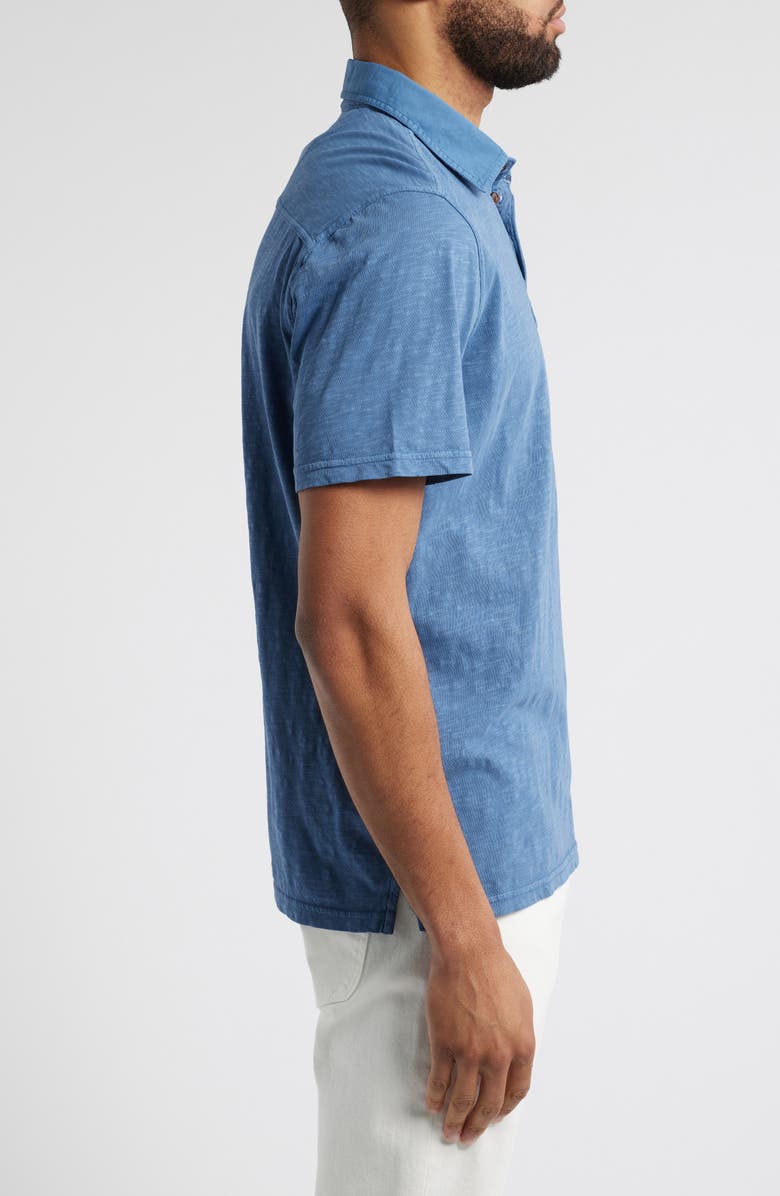 Tommy Bahama Condesa Canyon Organic Cotton Polo Shirt, Alternate, color, Dockside Blue
