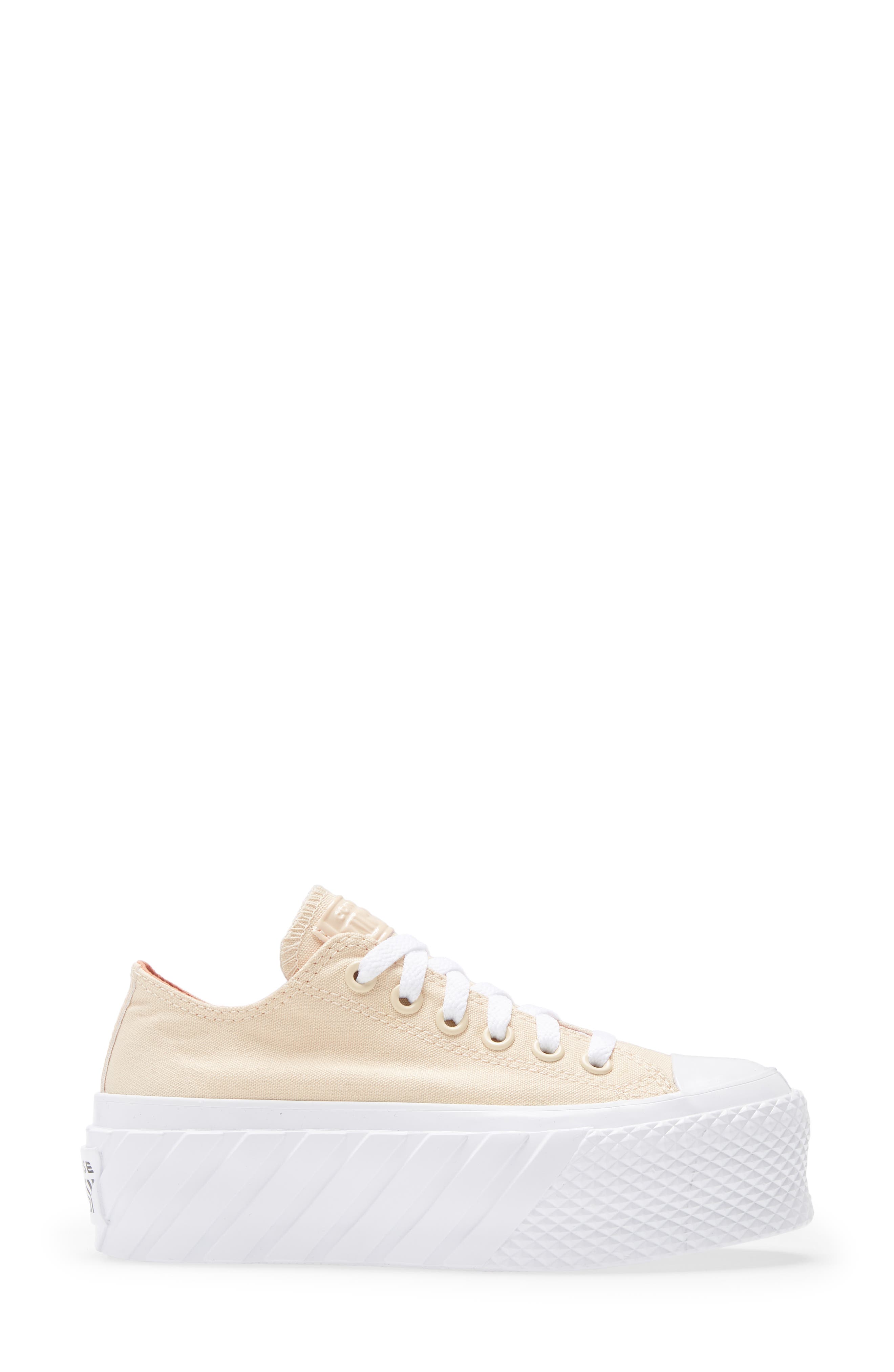Converse Chuck Taylor<sup>®</sup> All Star<sup>®</sup> Lift 2X Ox Platform Sneaker, Alternate, color, 