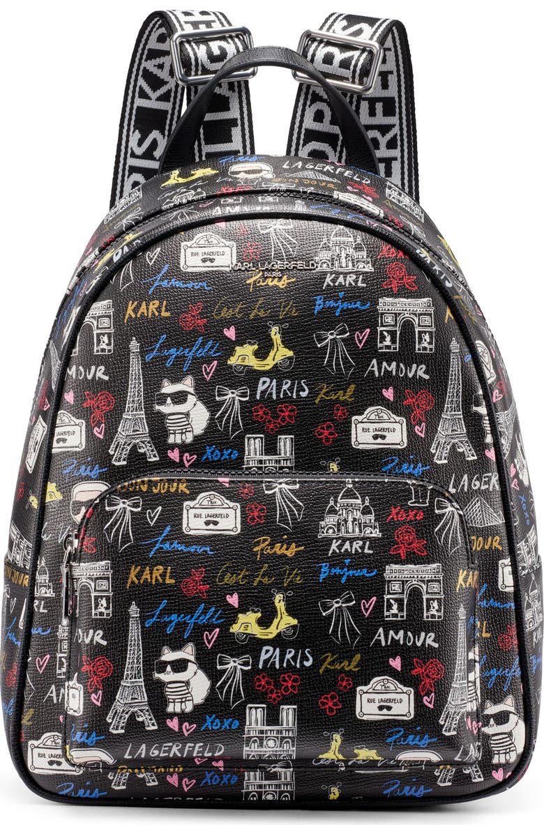 KARL LAGERFELD PARIS Khloe Backpack, Main, color,