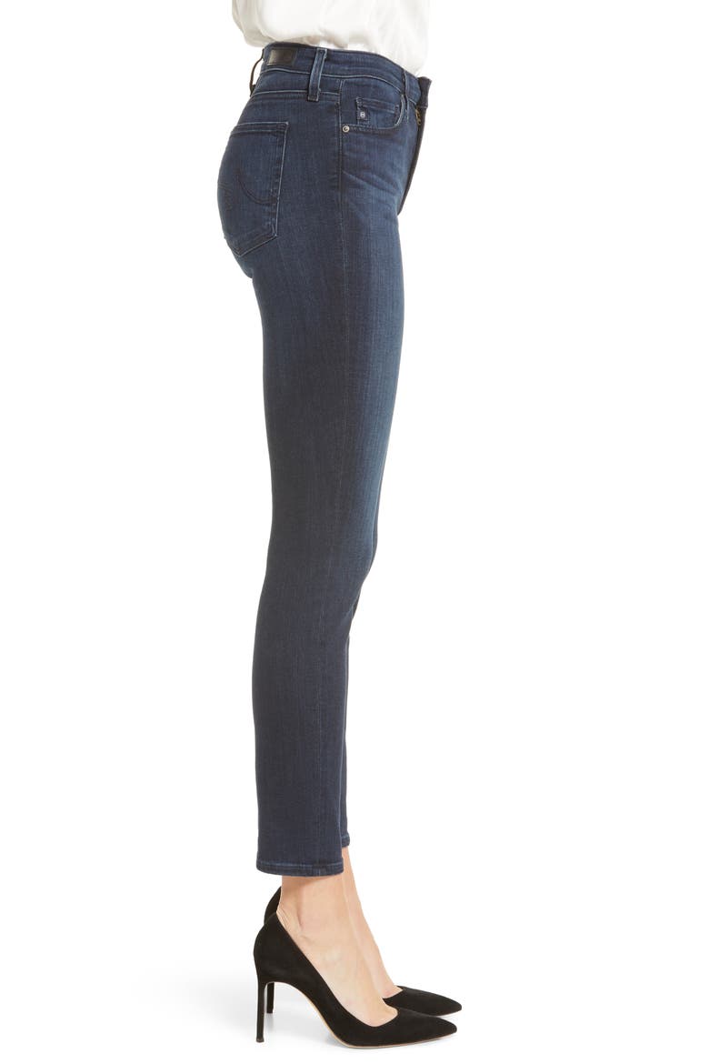 The Prima Mid Rise Stretch Ankle Cigarette Jeans, Alternate, color, HARMONY