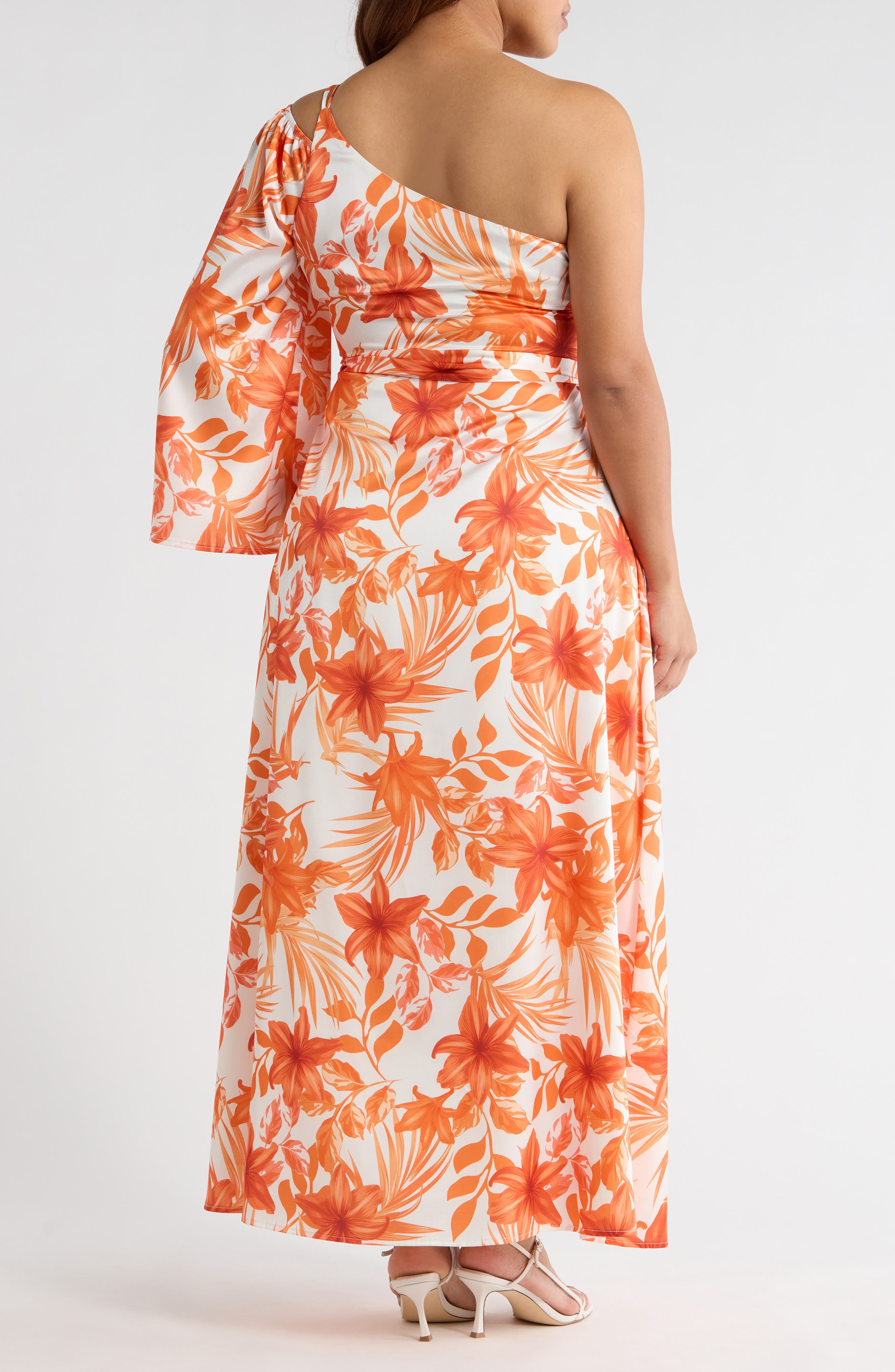 Nerola One-Shoulder Long Sleeve Maxi Dress - image 2
