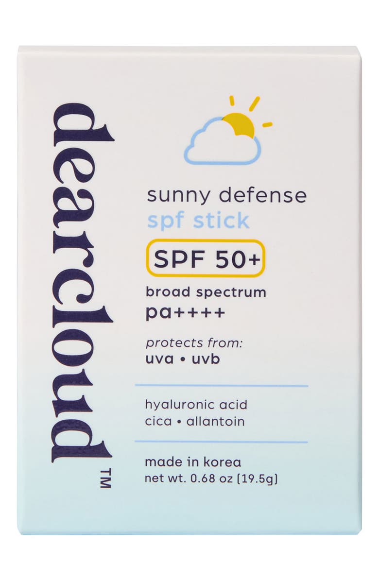 dearcloud Sunny Defense Sunscreen Stick SPF 50+ PA++++, Alternate, color, White