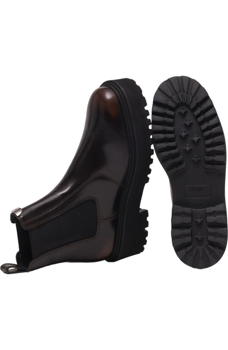 maje Chelsea boots, Alternate, color, Dark Brown