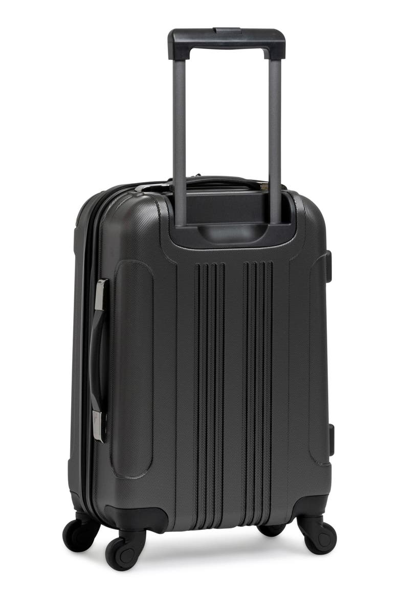 3-Piece 4-Wheel Spinner Lightweight Luggage Set, Alternate, color, CHARCOAL
