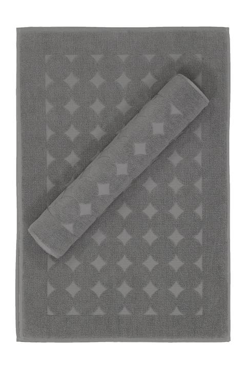 Sinemis Circle Design Bath Mats - Set of 2