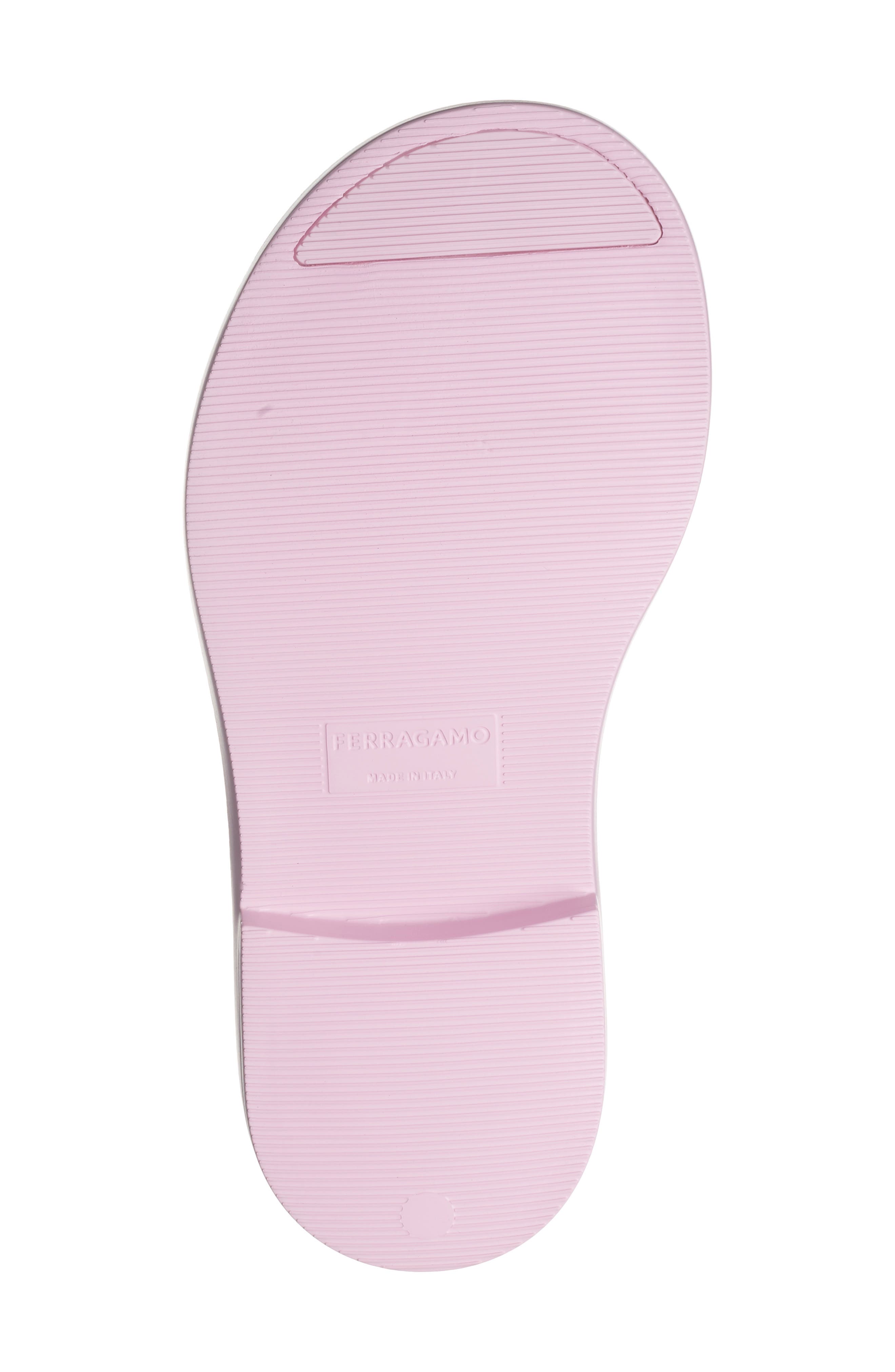 Giuneva Logo Slide Sandal, Alternate, color, PINK