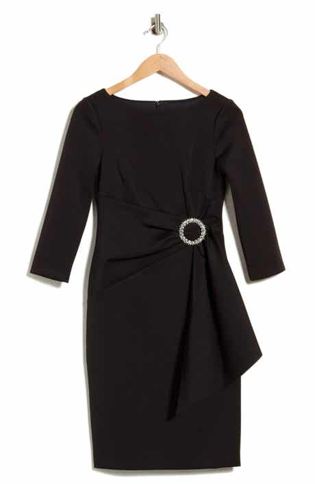 Eliza J Sashed Sheath Dress