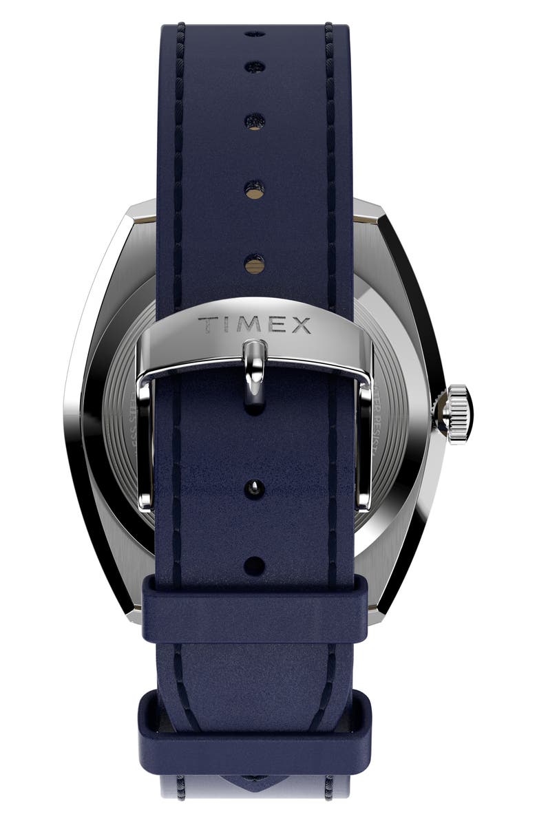 Timex<sup>®</sup> Marlin Automatic Leather Strap Watch, 39mm, Alternate, color, 