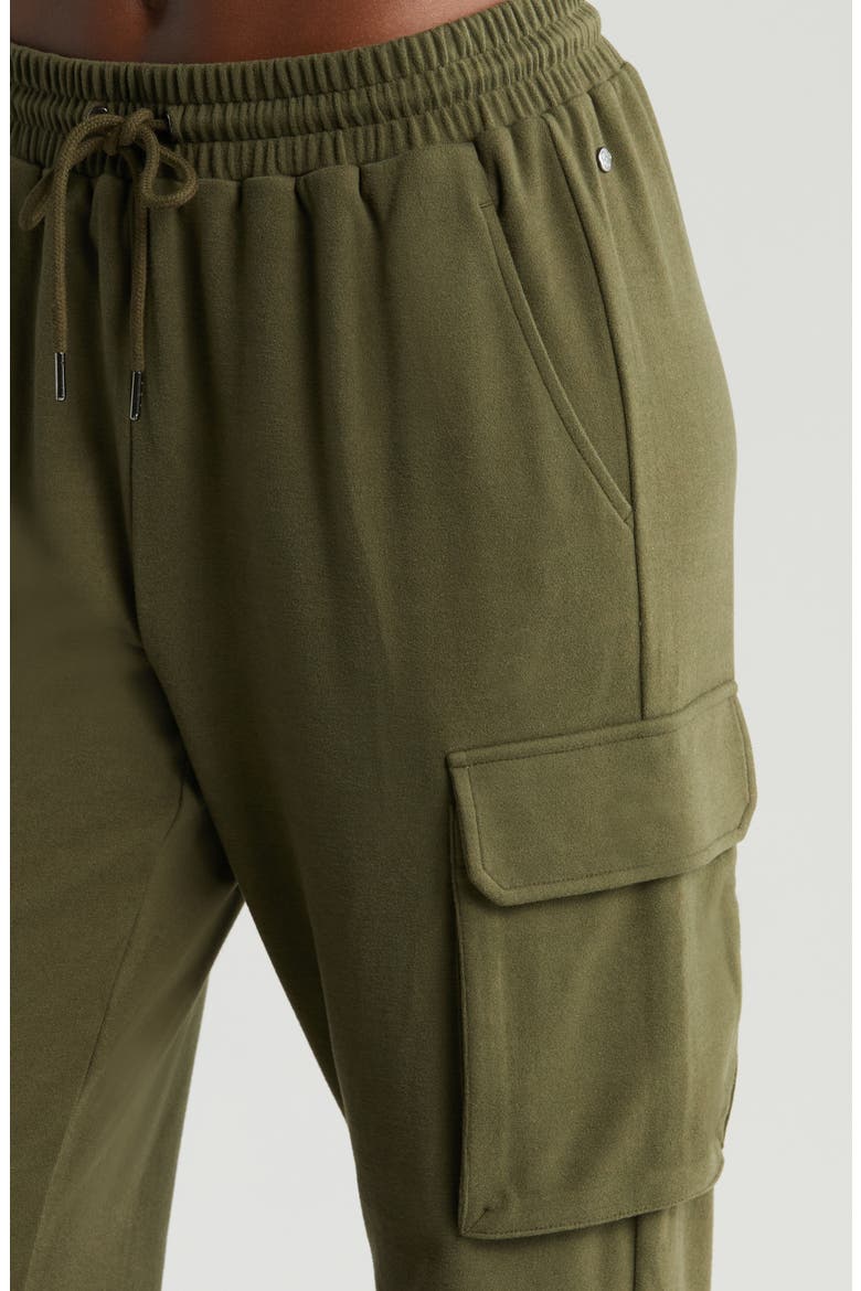 Cozy Utility Joggers, Alternate, color, OLIVE NIGHT