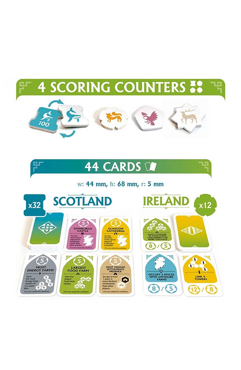 Mighty Boards Rebirth Tile Laying Board Game, Age 10+, Alternate, color, Multicolored