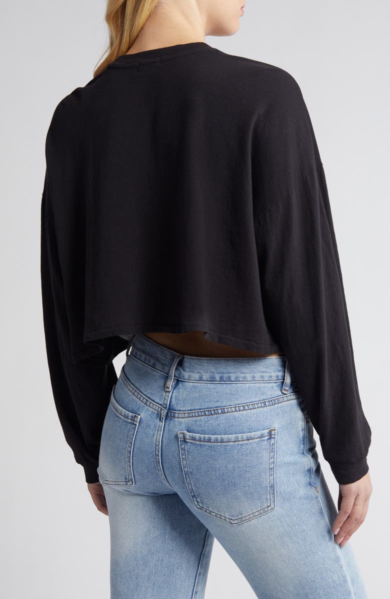 Billabong x Sincerely Jules Beach Boyfriend Crop Graphic T-Shirt, Alternate, color, 