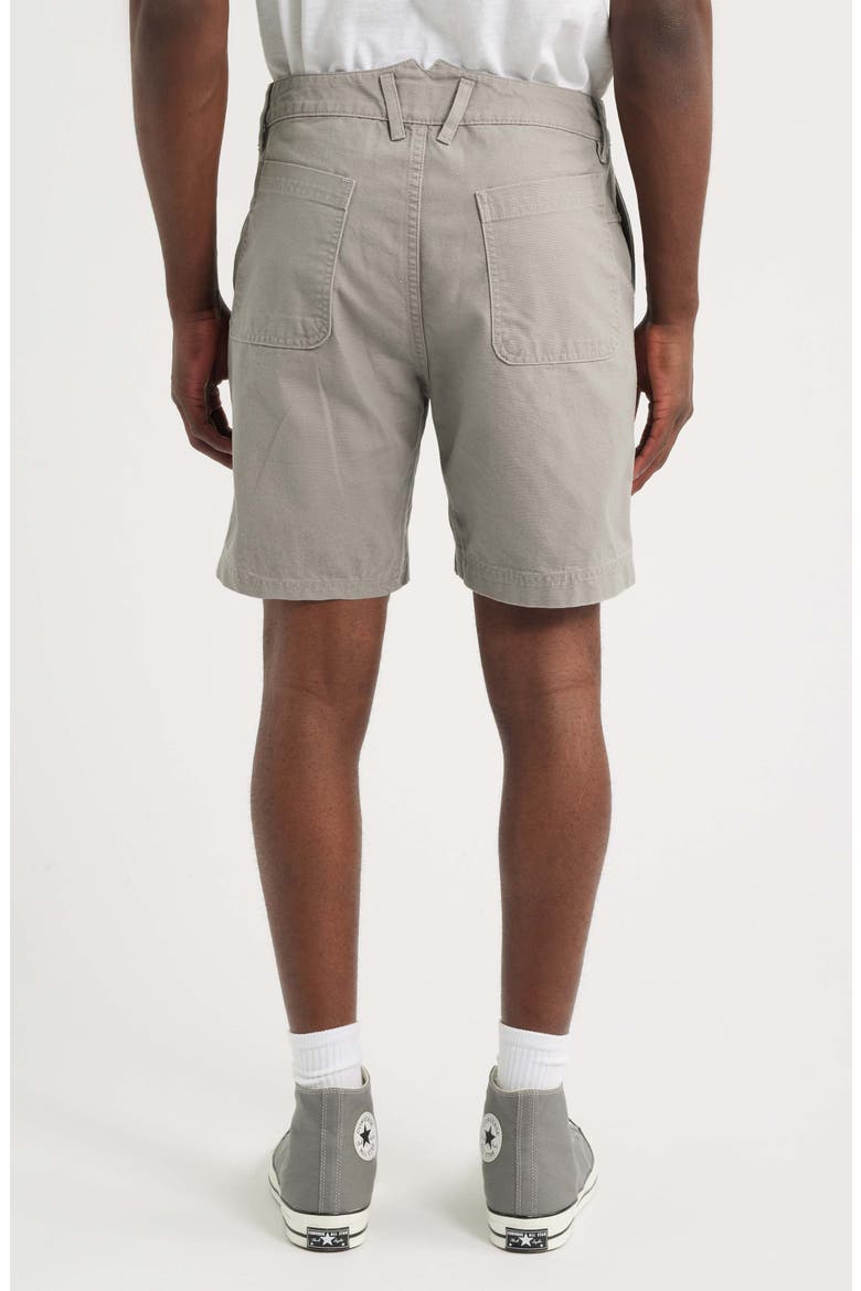 Courier Craft Canvas Shorts, Alternate, color, DRIFTWOOD