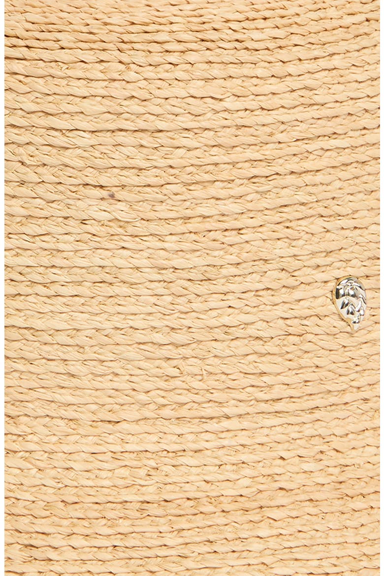 Malia Raffia UPF 50+ Bucket Hat, Alternate, color, NATURAL