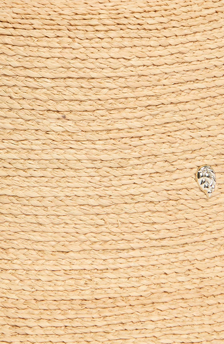 Helen Kaminski Malia Raffia UPF 50+ Bucket Hat, Alternate, color, Natural