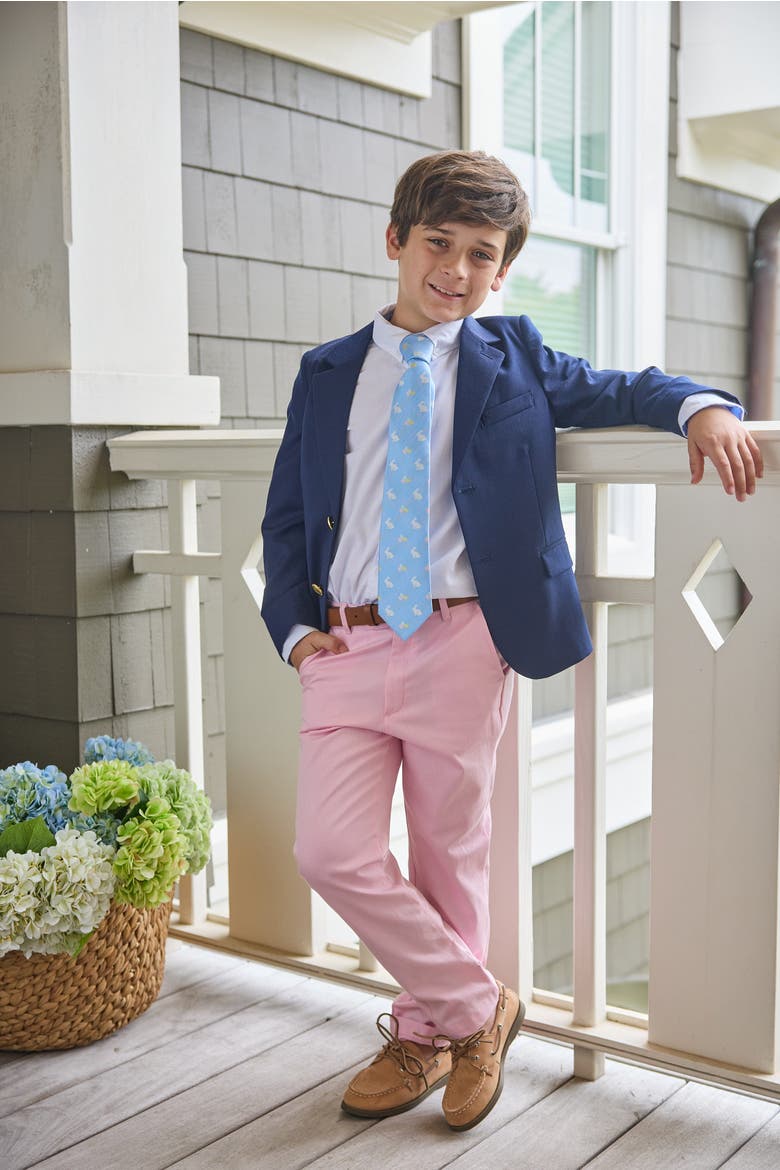 Kids' Neck Tie, Alternate, color, Bunny