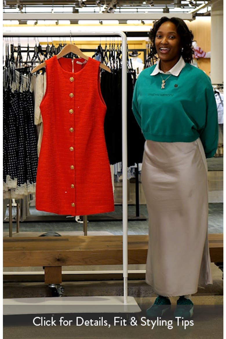 Cade Tweed Minidress video