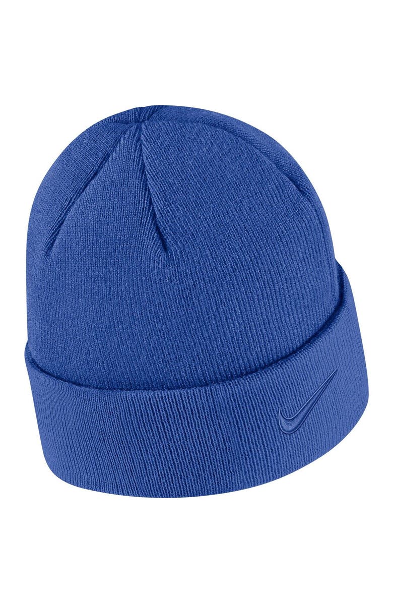 Nike Men's Nike Royal Pitt Panthers Tonal Cuffed Knit Hat, Alternate, color, 