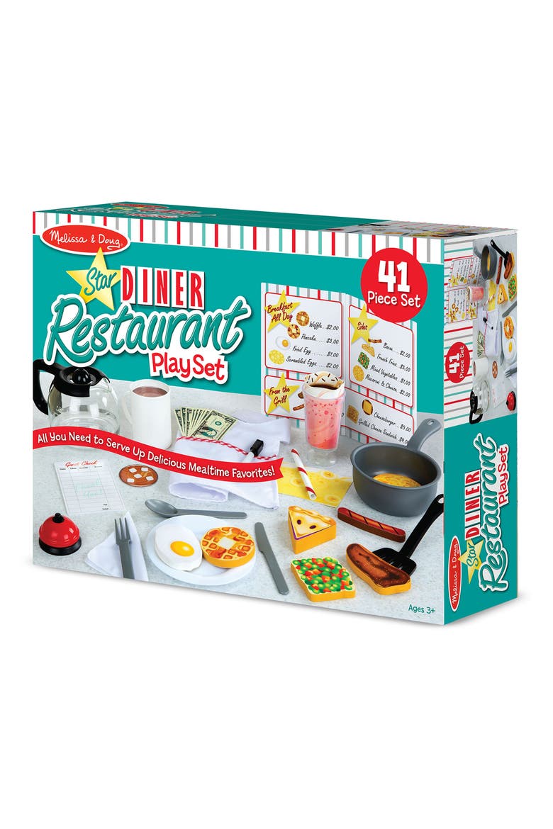 Star Diner Restaurant Playset, Alternate, color, WHITE