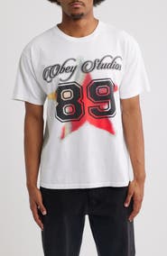 Obey Varsity Star Graphic T-shirt