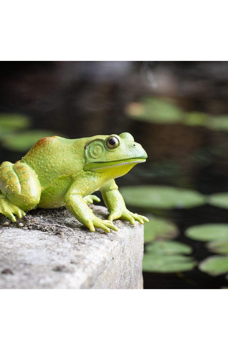 Safari Ltd. American Bullfrog Toy, Alternate, color, NO COLOR
