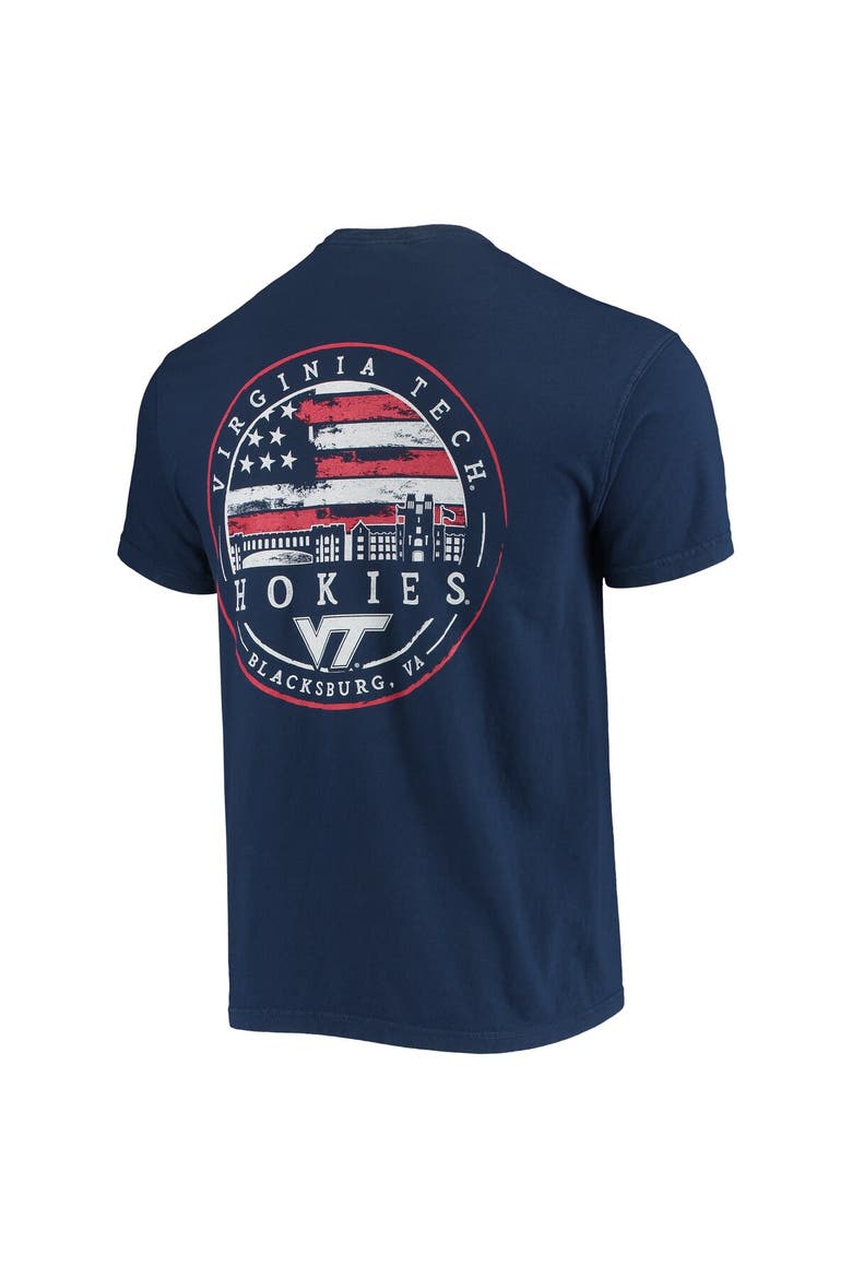 Men's Navy Virginia Tech Hokies Campus Americana T-Shirt, Alternate, color, Navy