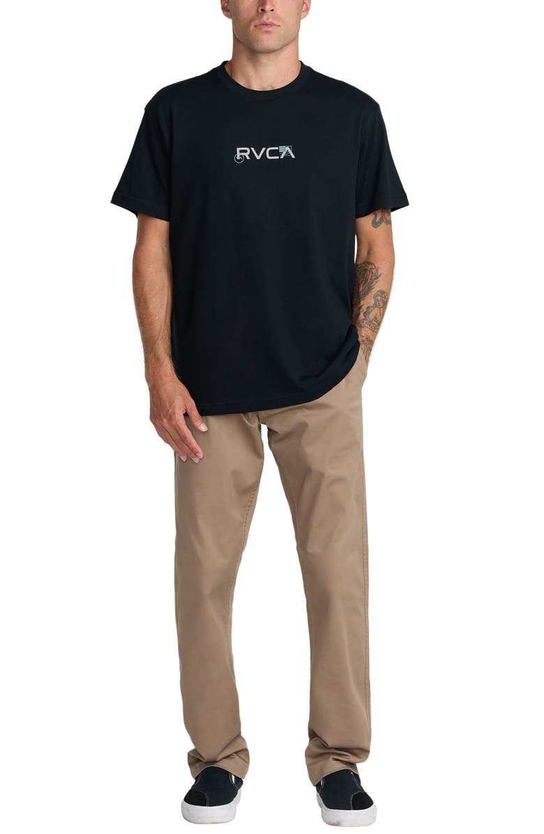 RVCA Small Icons Cotton Graphic T-Shirt, Alternate, color, Black