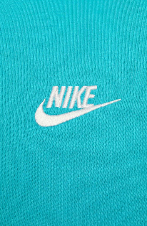 Nike Sportswear Club Fleece Big Kids' Oversized Full-zip Hoodie In Dusty Cactus/white