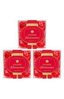 sugarfina Lychee Blossoms Set of 3 Candy Cubes