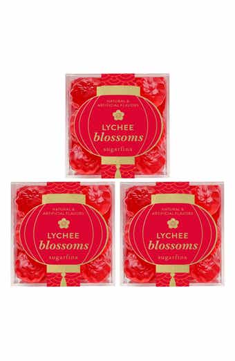 sugarfina Lychee Blossoms Set of 3 Candy Cubes