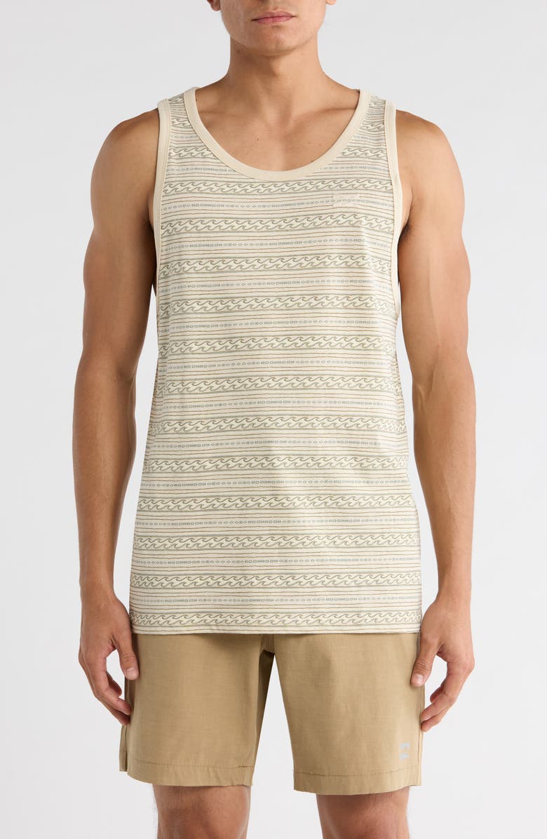 Billabong Nova Cotton Tank, Main, color, Almond
