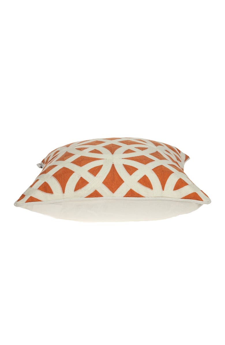 PARKLAND COLLECTION Chano Transitional Pillow - 20" x 20" - Orange, Alternate, color, Orange