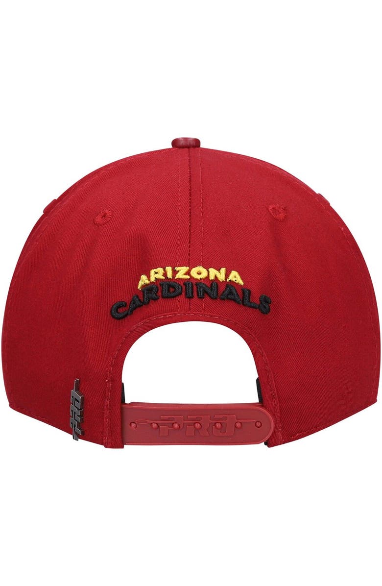 PRO STANDARD Men's Pro Standard Cardinal Arizona Cardinals Logo II Snapback Hat, Alternate, color, 