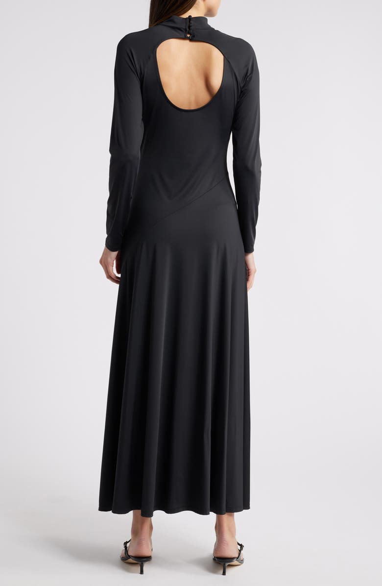 Du Paradis Evie Long Sleeve Stretch Maxi Dress, Alternate, color,