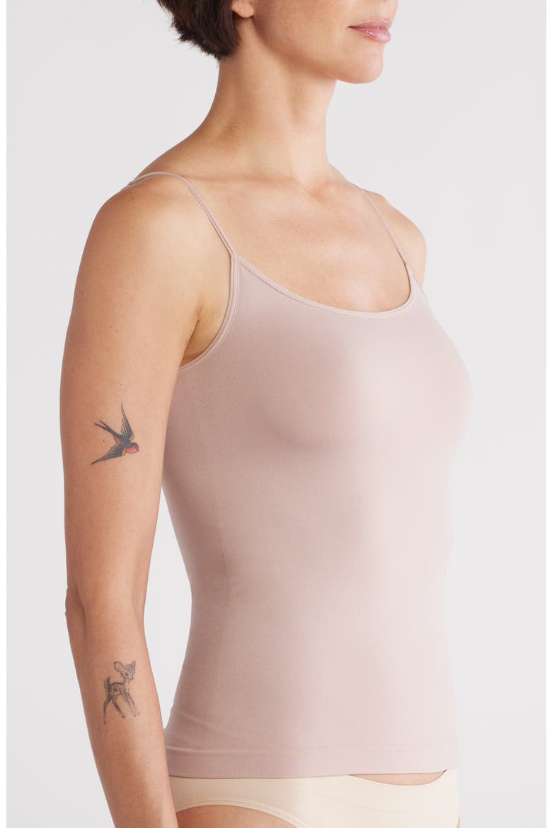 Seamless Layering Camisole, Alternate, color, PINK FAWN