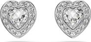Swarovski x Ariana Grande Angelic Crystal Heart Halo Stud Earrings