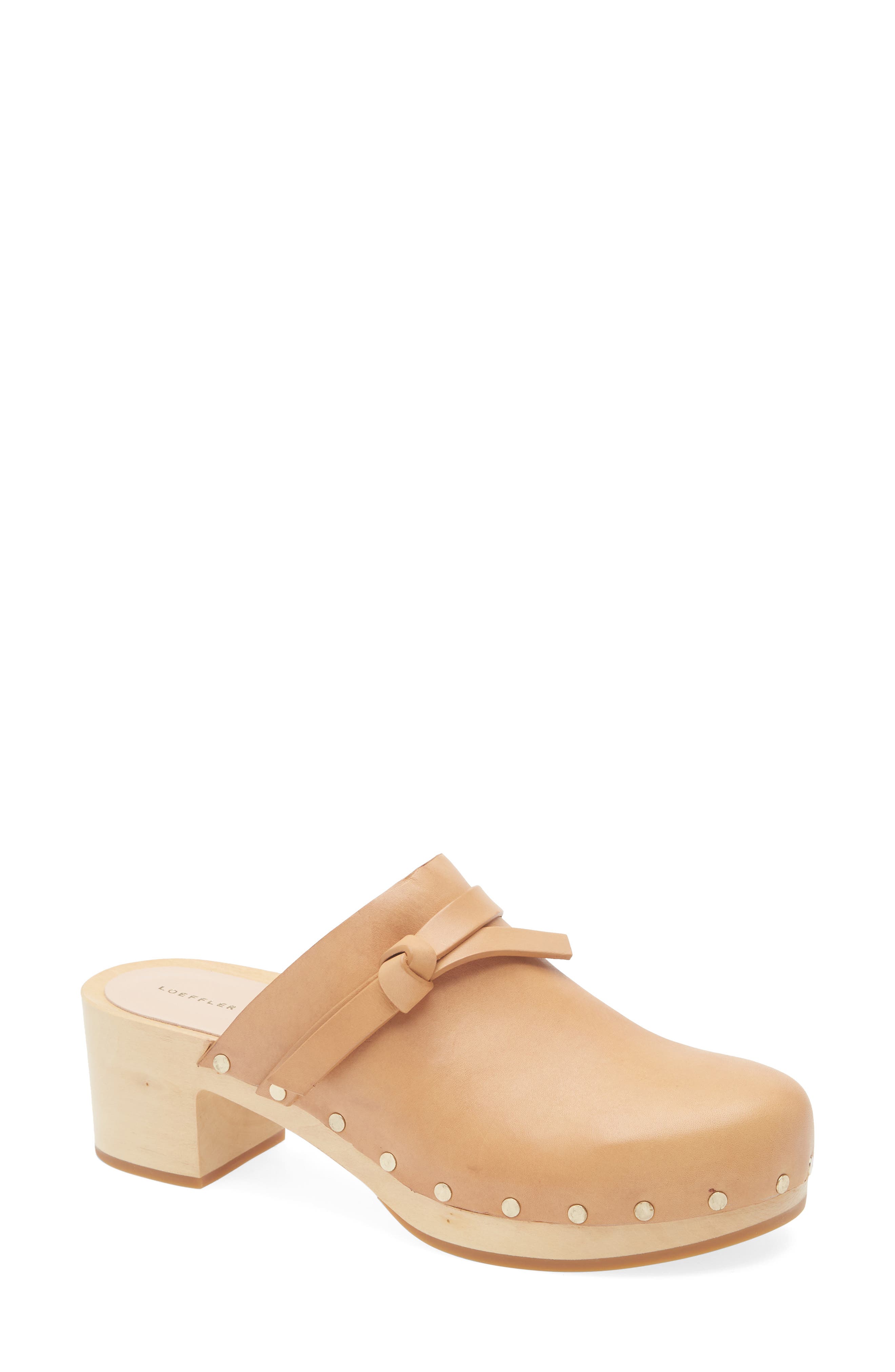 Loeffler Randall Roberta Low Heel Clog, Main, color, Honey