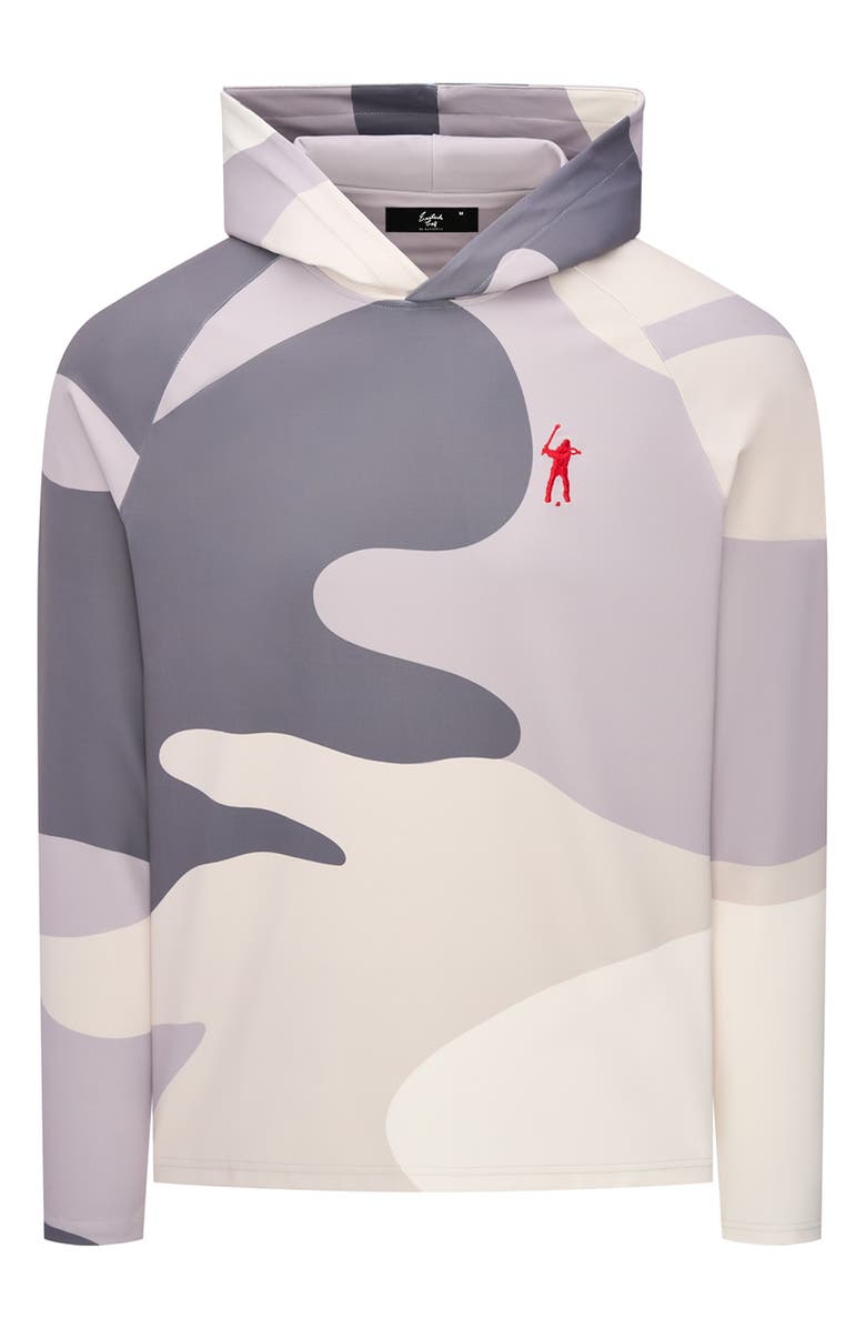 Eastside Golf Signature Camouflage Hoodie, Main, color, Charcoal Grey