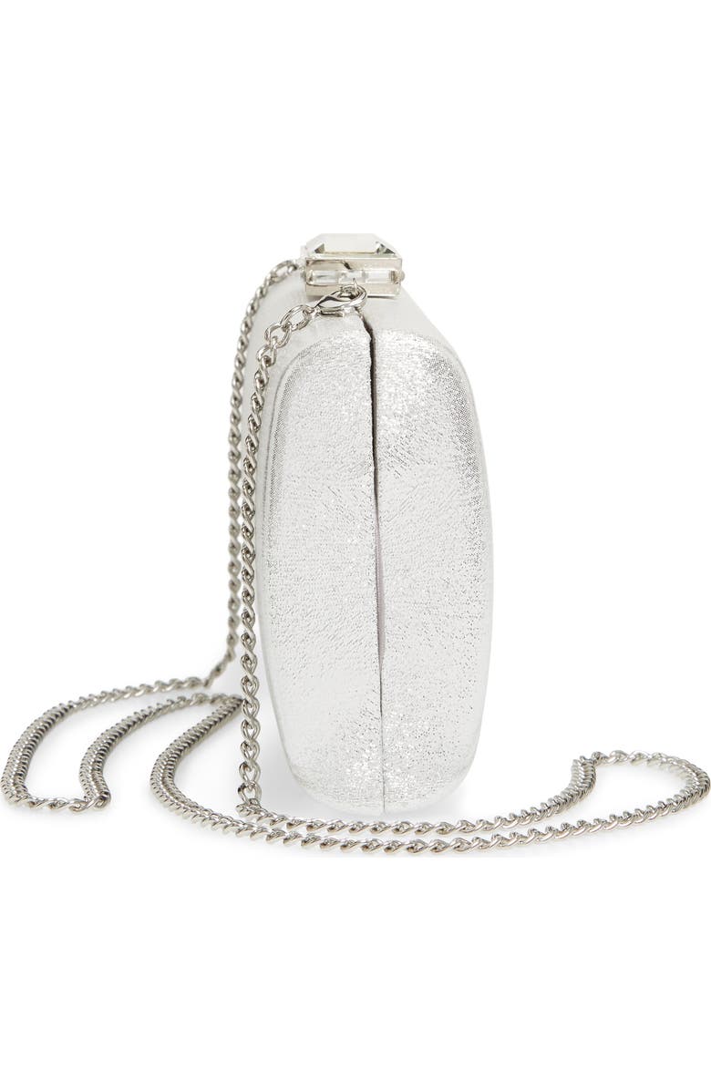 Nordstrom Metallic Box Clutch, Alternate, color,