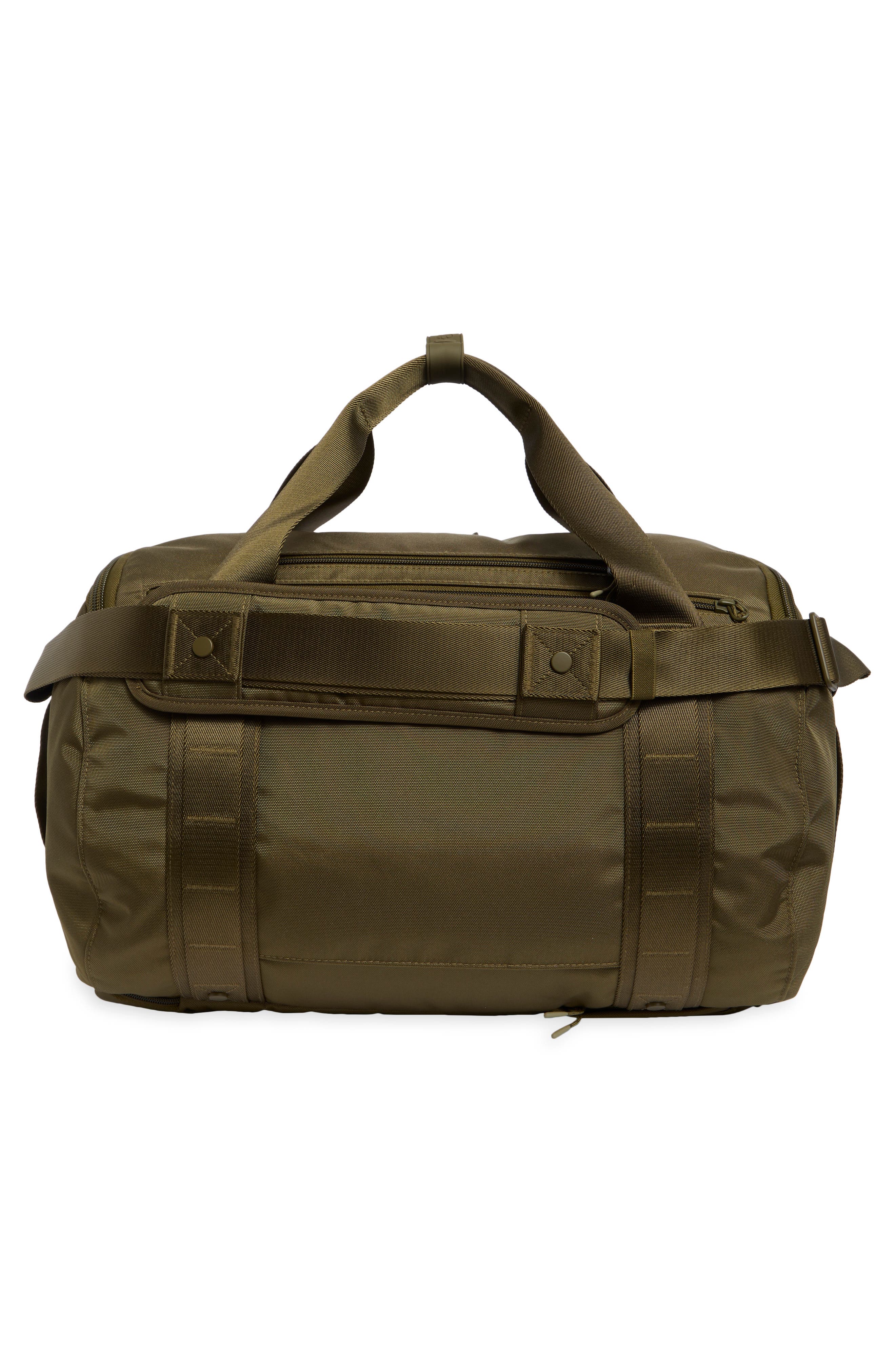Denver Medium Convertible Duffle Bag, Alternate, color, DARK MOSS