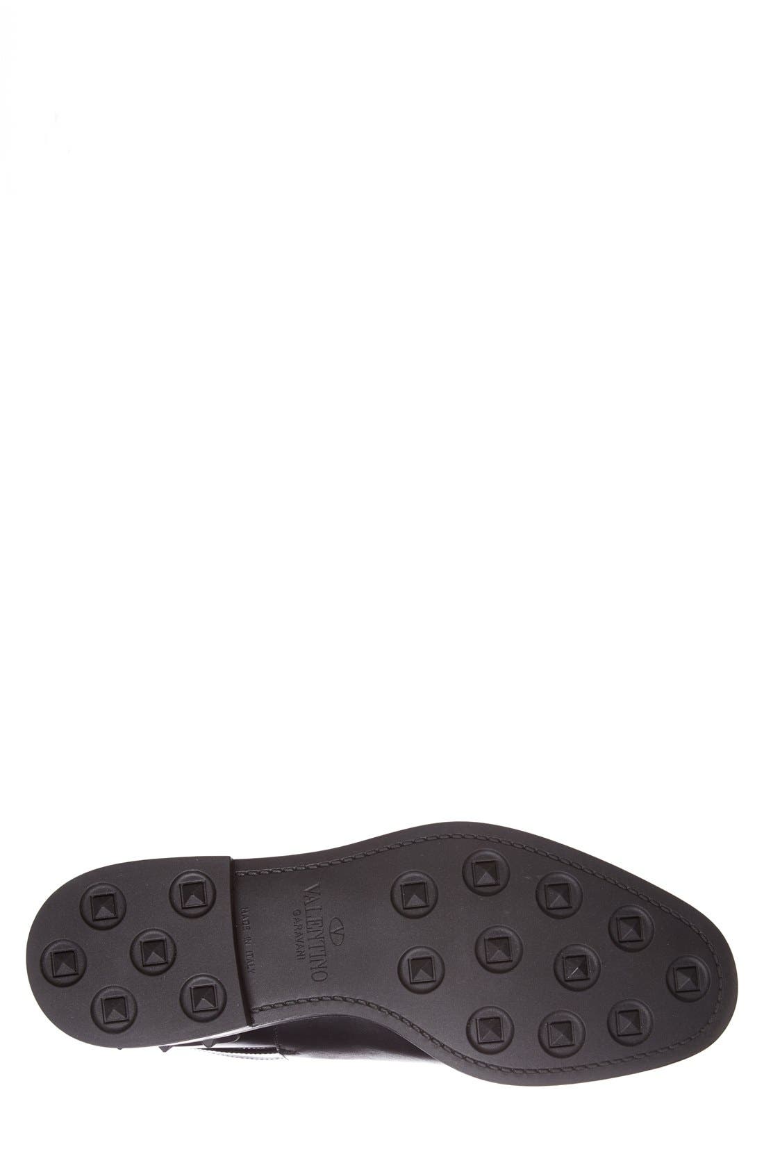 Belted Chelsea Boot, Alternate, color, BLACK/ BLACK