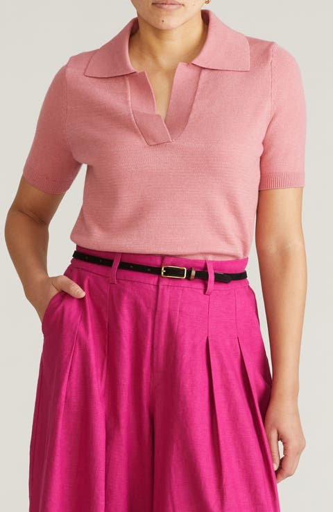 Short Sleeve Sweater (Regular & Plus)