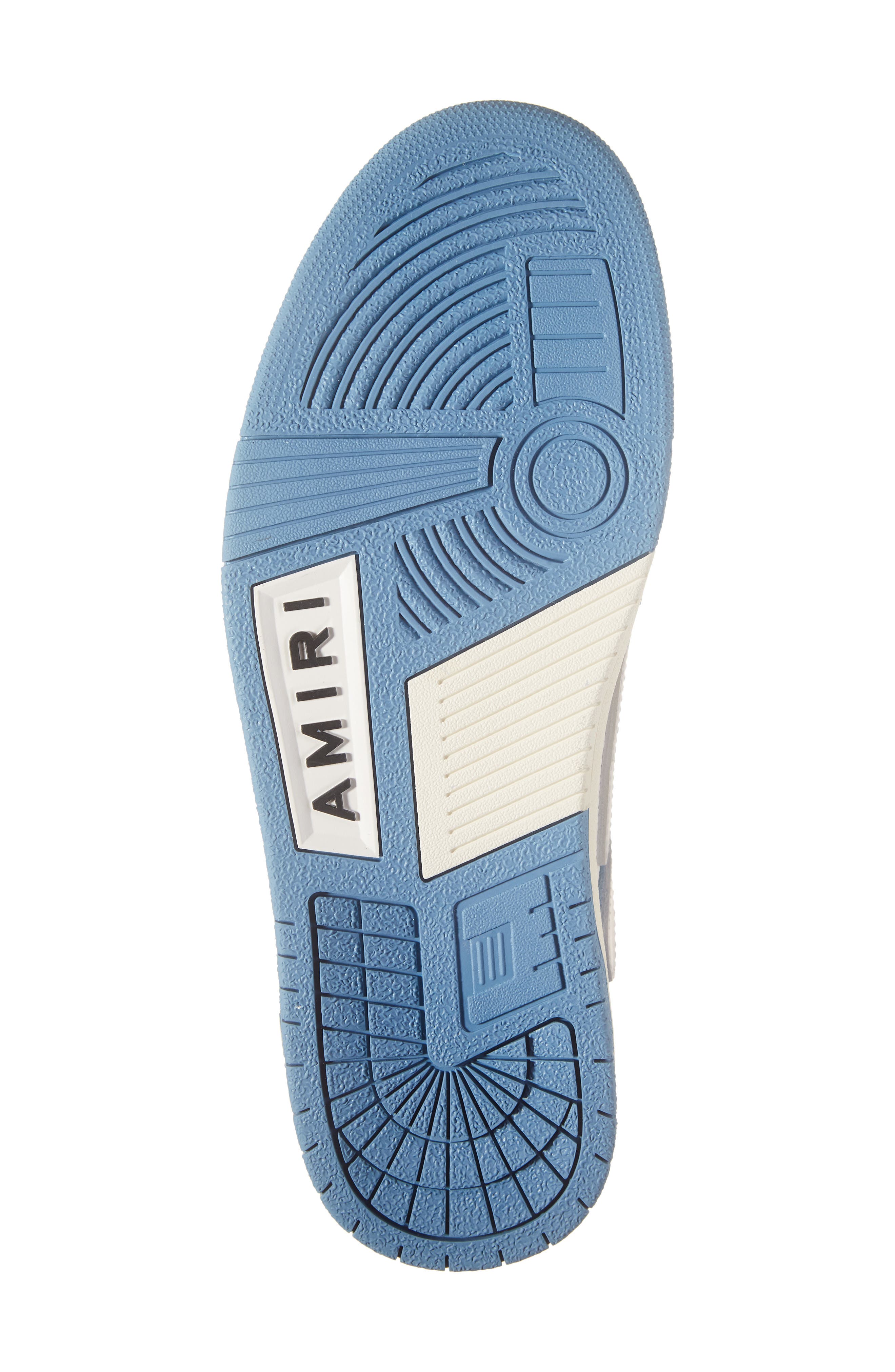 Skel Sneaker, Alternate, color, BLUE WHITE BLUE